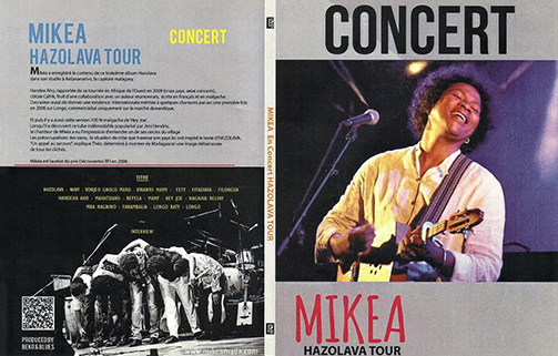 Mikéa DVD Hazalova tour  cover